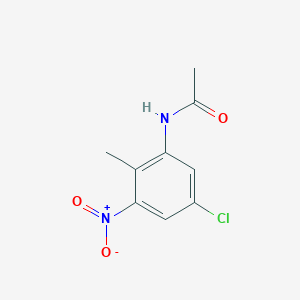 N-(5-chloro-2-methyl-3-nitrophenyl)acetamide
