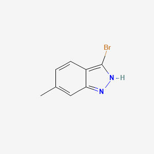 molecular formula C8H7BrN2 B1343656 3-Bromo-6-methyl-1H-indazole CAS No. 40598-73-0