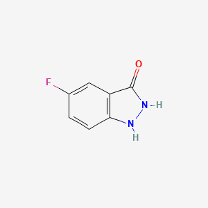 molecular formula C7H5FN2O B1343658 5-fluoro-1H-indazol-3-ol CAS No. 885519-12-0