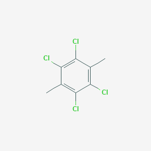 molecular formula C8H6Cl4 B134366 1,2,4,5-Tetrachloro-3,6-dimethylbenzene CAS No. 877-10-1