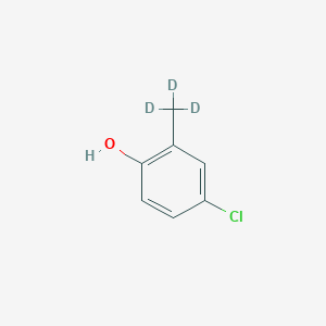 molecular formula C7H7ClO B13436769 4-Chloro-2-(methyl-d3)phenol 