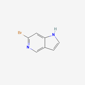 molecular formula C7H5BrN2 B1343707 6-Bromo-1H-pyrrolo[3,2-c]pyridine CAS No. 1000342-71-1