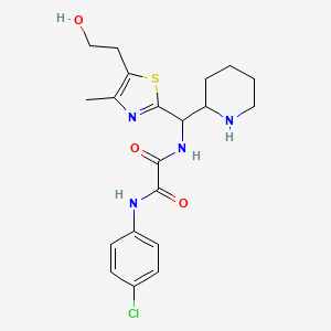molecular formula C20H25ClN4O3S B13437227 NBD-10007 