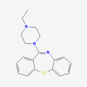 molecular formula C19H21N3S B1343753 Quetiapine EP Impurity P CAS No. 1011758-03-4