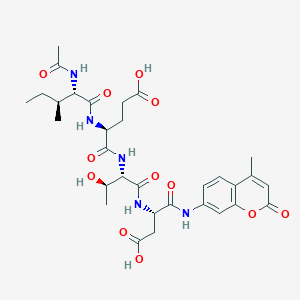 molecular formula C31H41N5O12 B1343769 Ac-IETD-AMC CAS No. 348079-17-4
