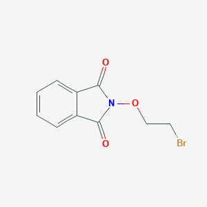 molecular formula C10H8BrNO3 B134377 N-(2-Bromoethoxy)phthalimide CAS No. 5181-35-1