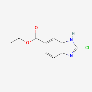 Ethyl 2-chloro-1H-benzo[D]imidazole-6-carboxylate