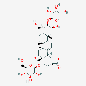 molecular formula C42H66O16 B13437736 Esculentoside S CAS No. 156031-83-3