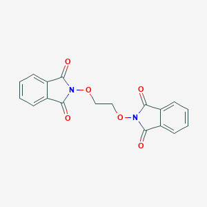 molecular formula C18H12N2O6 B134378 2,2'-(Ethane-1,2-diylbis(oxy))bis(isoindoline-1,3-dione) CAS No. 6437-67-8