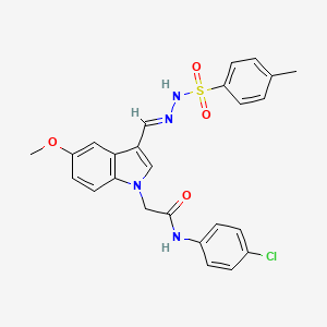 molecular formula C25H23ClN4O4S B13437953 Kv1.5-IN-1 