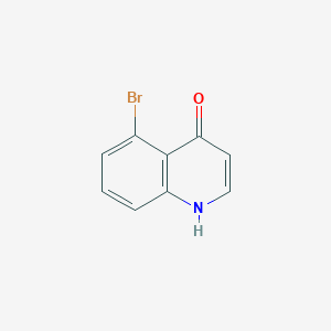 molecular formula C9H6BrNO B1343798 5-Bromoquinolin-4-ol CAS No. 723283-89-4