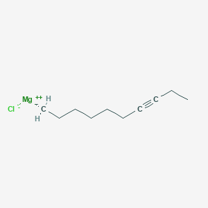 molecular formula C10H17ClMg B13437998 Magnesium;dec-3-yne;chloride 