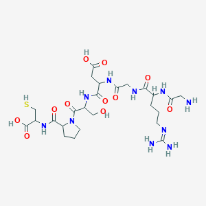 molecular formula C25H42N10O11S B1343802 Grgdspc 