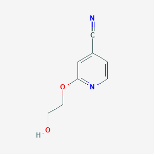 2-(2-Hydroxyethoxy)isonicotinonitrile