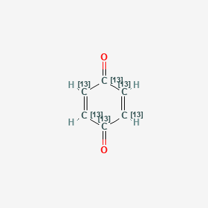 molecular formula C6H4O2 B13438099 p-Benzoquinone-13C6 