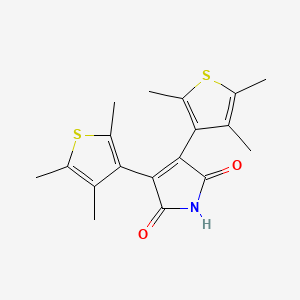 2,3-Bis(2,4,5-trimethyl-3-thienyl)maleimide