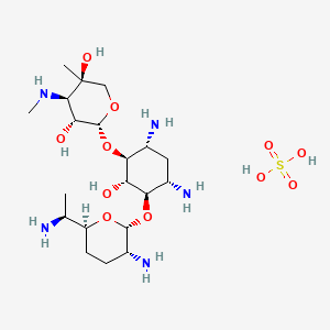 molecular formula C20H43N5O11S B13438368 Gentamicin C2a sulfate CAS No. 157591-52-1