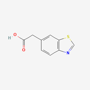 2-(1,3-Benzothiazol-6-yl)acetic acid