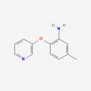 5-Methyl-2-(3-pyridinyloxy)aniline