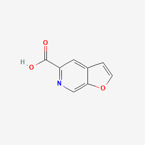 molecular formula C8H5NO3 B1343846 Furo[2,3-c]pyridine-5-carboxylic acid CAS No. 478148-62-8