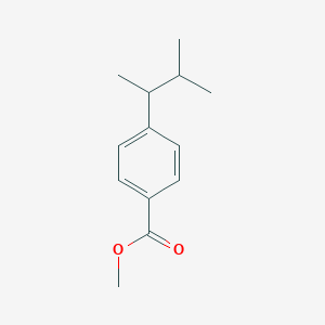 molecular formula C13H18O2 B13438460 methyl 4-(3-methylbutan-2-yl)benzoate 