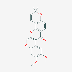molecular formula C23H20O6 B134386 脱氢德古林 CAS No. 3466-23-7