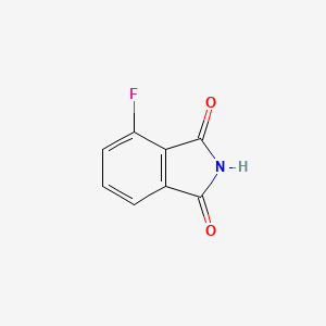 molecular formula C8H4FNO2 B1343861 4-氟异吲哚啉-1,3-二酮 CAS No. 51108-29-3