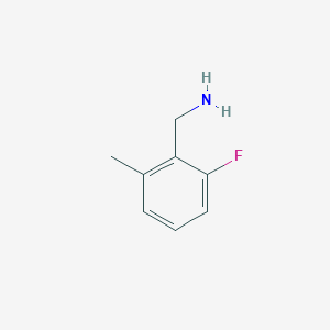 molecular formula C8H10FN B1343865 2-Fluoro-6-methylbenzylamine CAS No. 1146290-54-1