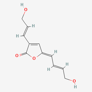 molecular formula C11H12O4 B13438699 Lissoclinolide 