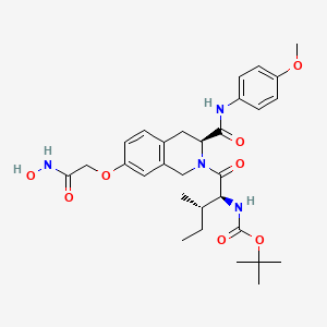 molecular formula C30H40N4O8 B13438706 ZYJ-25e 