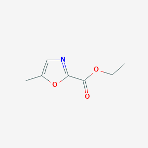 molecular formula C7H9NO3 B1343871 Ethyl 5-methyloxazole-2-carboxylate CAS No. 33123-68-1