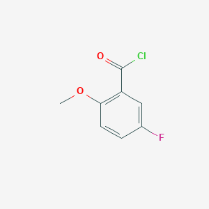 molecular formula C8H6ClFO2 B1343872 5-Fluoro-2-methoxybenzoyl chloride CAS No. 704-03-0
