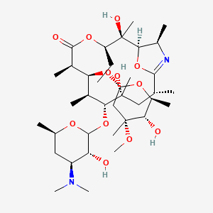 molecular formula C37H66N2O12 B13438724 Erythromycin A 9,11-Imino Ether 