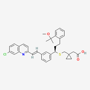 molecular formula C36H38ClNO3S B13438771 Methoxy Montelukast 