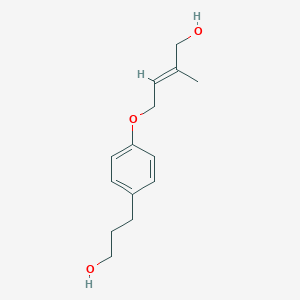 molecular formula C14H20O3 B134388 Cuspidiol CAS No. 51593-96-5
