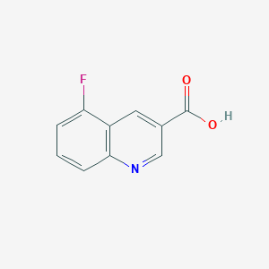 molecular formula C10H6FNO2 B1343888 5-氟喹啉-3-羧酸 CAS No. 1416439-57-0
