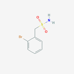 molecular formula C7H8BrNO2S B1343891 (2-Bromophenyl)methanesulfonamide CAS No. 113283-03-7
