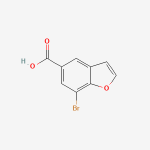 7-Bromo-1-benzofuran-5-carboxylic acid