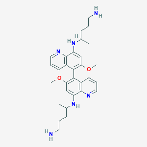 molecular formula C30H40N6O2 B13438972 Primaquine Dimer 
