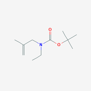 molecular formula C11H21NO2 B13439004 tert-butyl N-ethyl-N-(2-methylprop-2-enyl)carbamate 