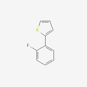 molecular formula C10H7FS B1343901 2-(2-Fluorophenyl)thiophene CAS No. 209592-45-0