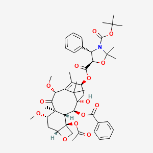 molecular formula C48H61NO14 B13439074 Oxazolidine Cabazitaxel 