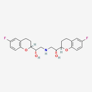 molecular formula C22H25F2NO4 B13439102 (R,R,S,S)-Nebivolol 