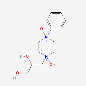 molecular formula C13H20N2O4 B13439129 D,L-Dropropizine N,N-Dioxide CAS No. 152237-41-7