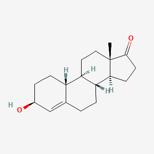 molecular formula C18H26O2 B13439132 19-Norandrost-4-ene-3b-ol-17-one CAS No. 15396-48-2