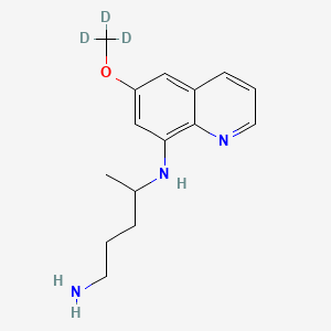 molecular formula C15H21N3O B13439139 Primaquine-d3 Diphosphate 