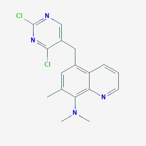 molecular formula C17H16Cl2N4 B13439154 2,4-Dichloro Baquiloprim 