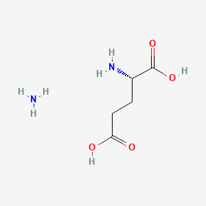 molecular formula C5H12N2O4 B1343928 Monoammonium L-glutamate CAS No. 7558-63-6