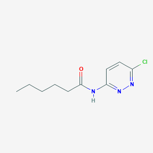 B1343941 N-(6-chloropyridazin-3-yl)hexanamide CAS No. 868948-14-5