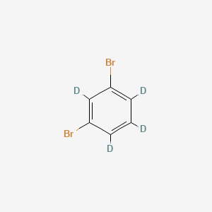 molecular formula C6H4Br2 B13439422 1,3-Dibromobenzene-d4 